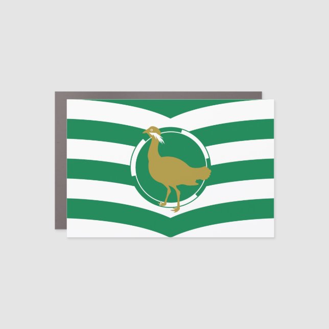 Flag of Wiltshire Car Magnet (Front)