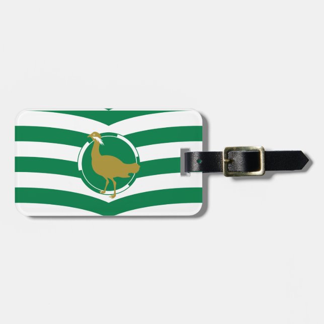 Flag of Wiltshire Luggage Tag (Front Horizontal)