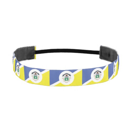 Flag of Winnipeg Manitoba  Athletic Headband