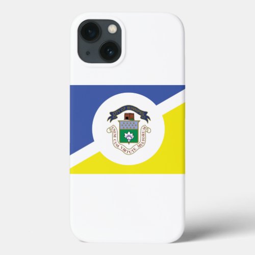 Flag of Winnipeg Manitoba iPhone 13 Case