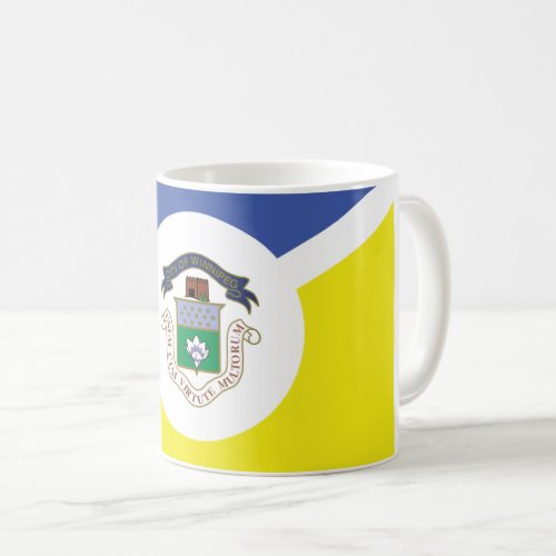 Flag of Winnipeg Manitoba Coffee Mug