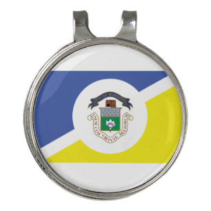 Flag of Winnipeg, Manitoba Golf Hat Clip