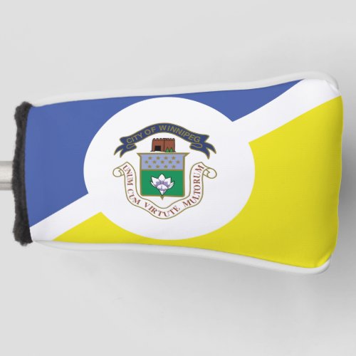 Flag of Winnipeg Manitoba Golf Head Cover