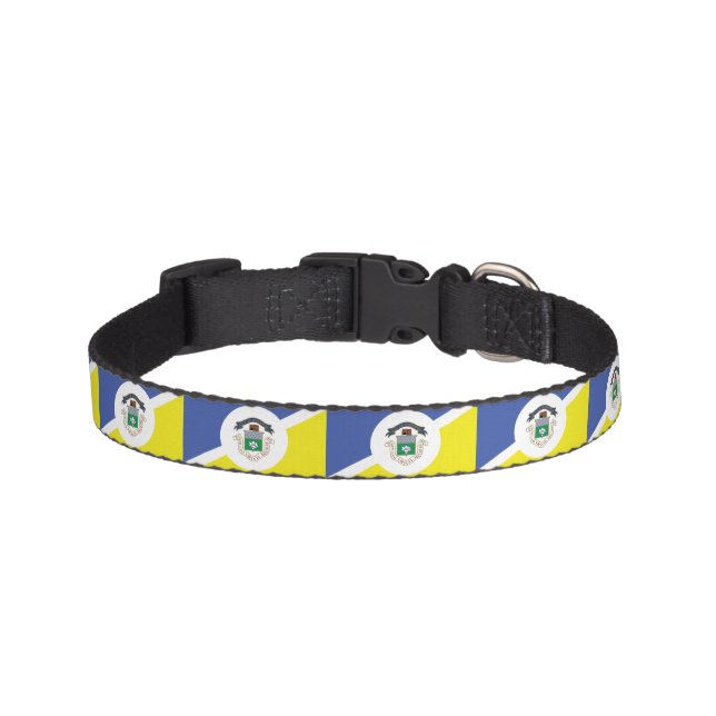 Flag of Winnipeg, Manitoba Pet Collar (Front)