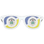 Flag of Winnipeg, Manitoba  Retro Sunglasses