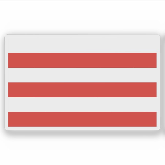 Flag of Wismar, Germany Sticker (Front)
