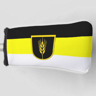 Flag of Wolgadeutsche (black/yellow/white version) Golf Head Cover