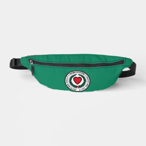 Flag of Worcester Massachusetts  Fanny Pack