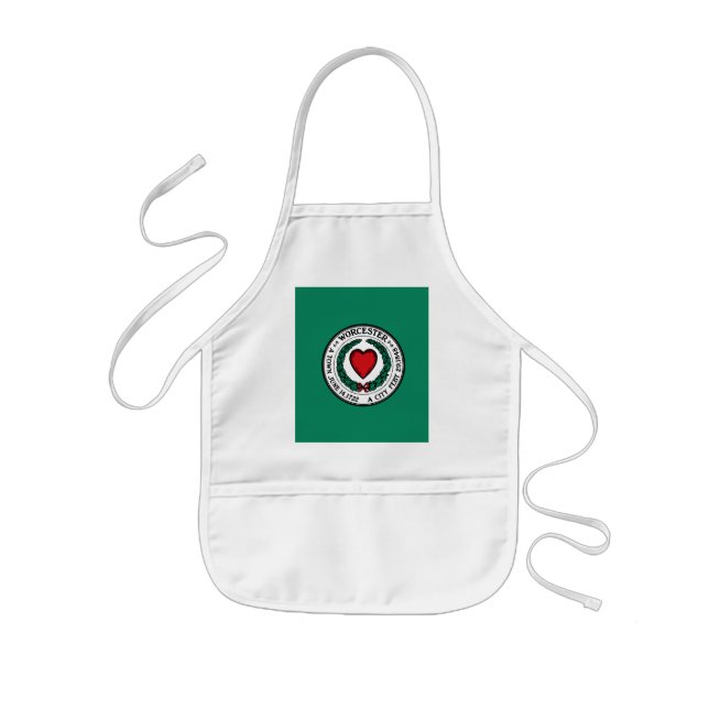 Flag of Worcester, Massachusetts  Kids' Apron (Front)