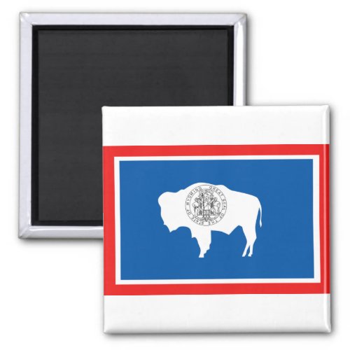 Flag of Wyoming Magnet