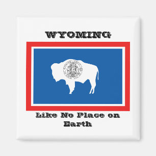 Flag of Wyoming Magnet