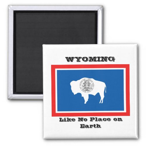 Flag of Wyoming Magnet