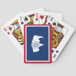 Flag of Wyoming Poker Cards