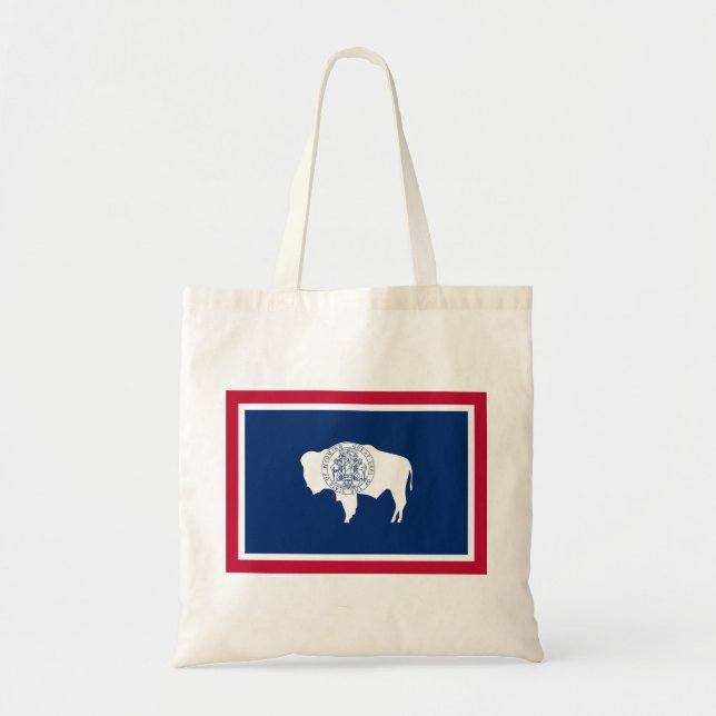 Flag of Wyoming Tote Bag (Front)