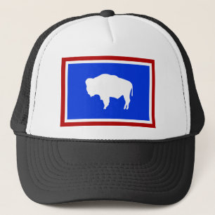Flag of Wyoming Trucker Hat