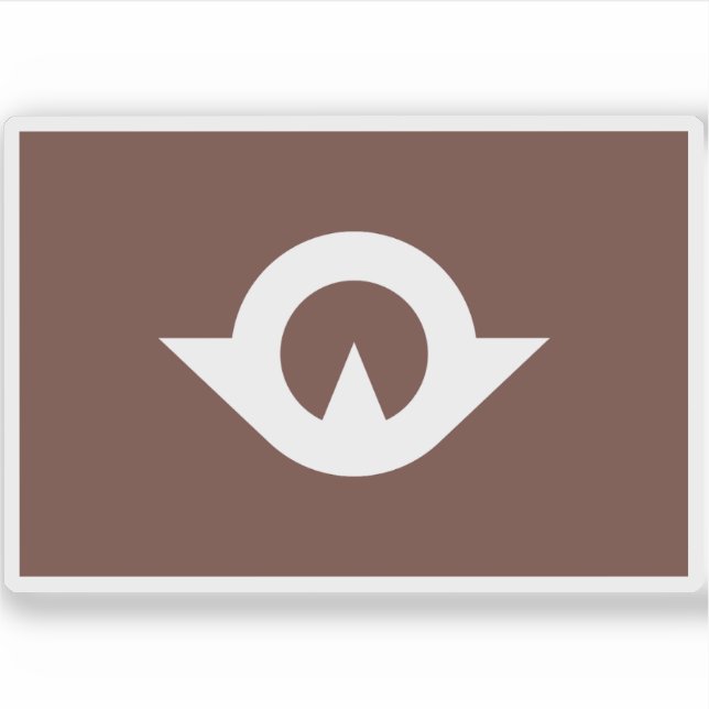Flag of Yamaguchi Prefecture, Japan Sticker (Front)