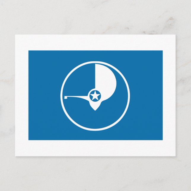 Flag of Yap Postcard (Front)