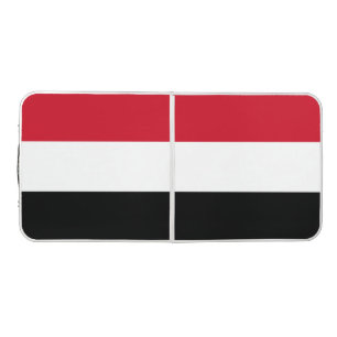 Flag of Yemen Beer Pong Table