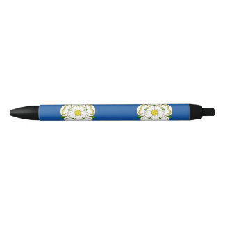 Flag of Yorkshire Black Ink Pen