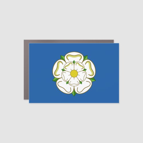 Flag of Yorkshire  Car Magnet