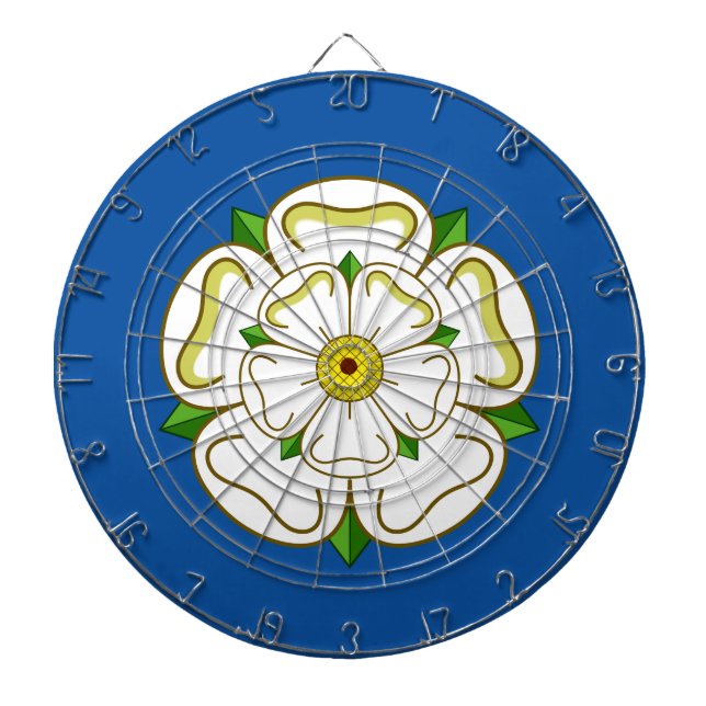 Flag of Yorkshire  Dart Board (Front)