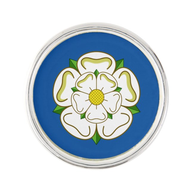 Flag of Yorkshire Lapel Pin (Front)