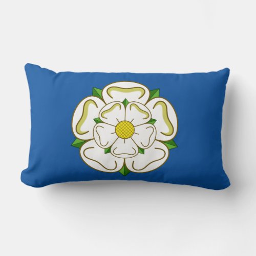 Flag of Yorkshire Lumbar Pillow
