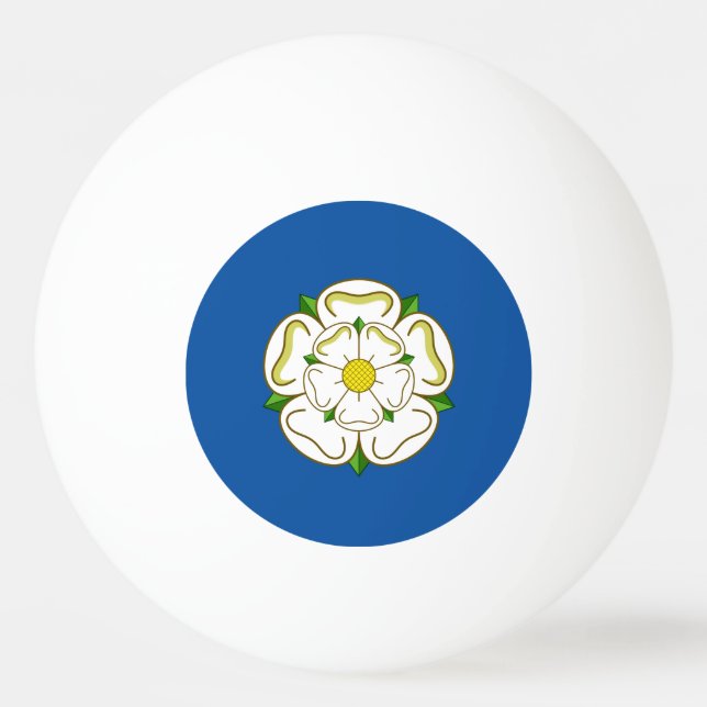 Flag of Yorkshire  Ping Pong Ball (Front)