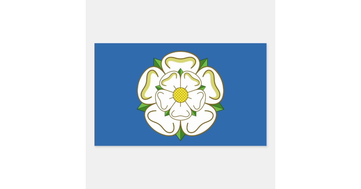 flag-of-yorkshire-rectangular-sticker-zazzle