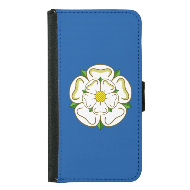 Flag of Yorkshire Samsung Galaxy Wallet Case (Front)