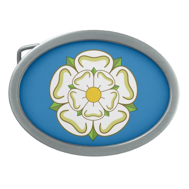 Flag of Yorkshire (UK) Belt Buckle (Front)