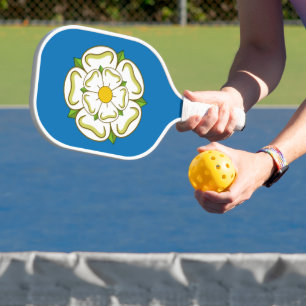 Flag of Yorkshire (UK) Pickleball Paddle