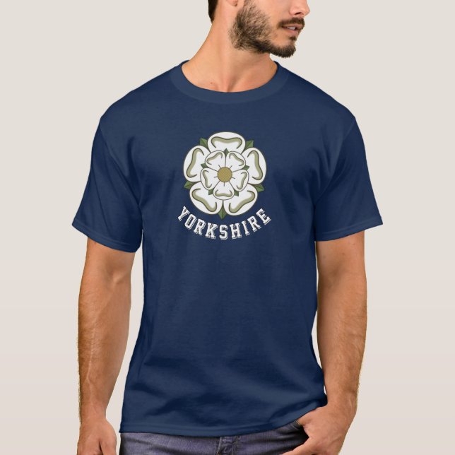 Flag of Yorkshire (UK) T-Shirt (Front)