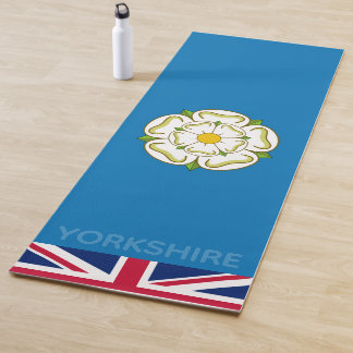 Flag of Yorkshire (UK) Yoga Mat