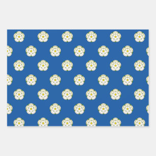 Flag of Yorkshire Wrapping Paper Sheets