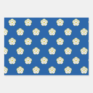 Flag of Yorkshire Wrapping Paper Sheets