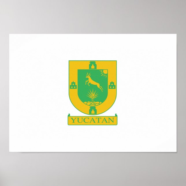 Flag of Yucatan Poster (Front)