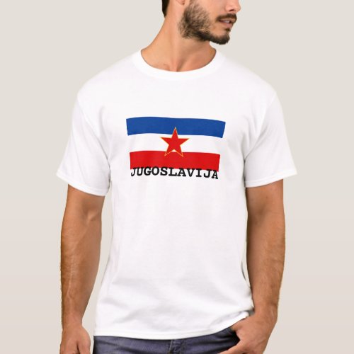 Flag of Yugoslavia 1945_1992 T_Shirt