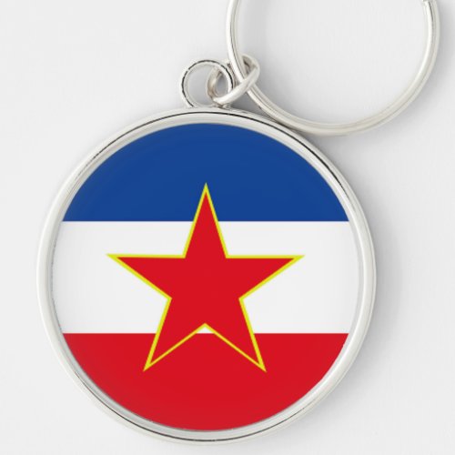 Flag of Yugoslavia Keychain