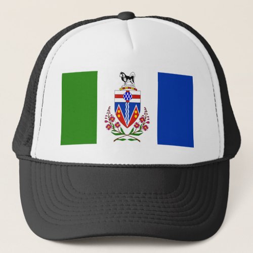 Flag of Yukon Canada Trucker Hat