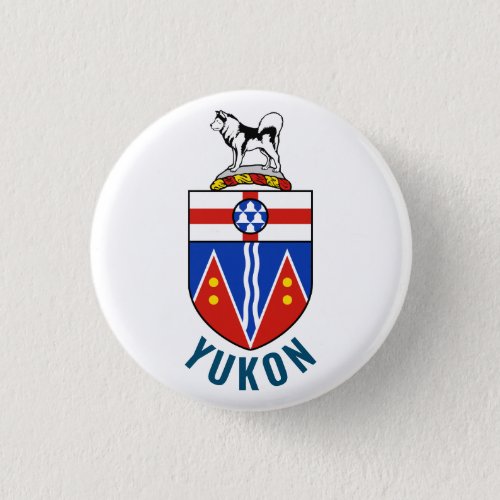Flag of Yukon Territory _ Canada Button