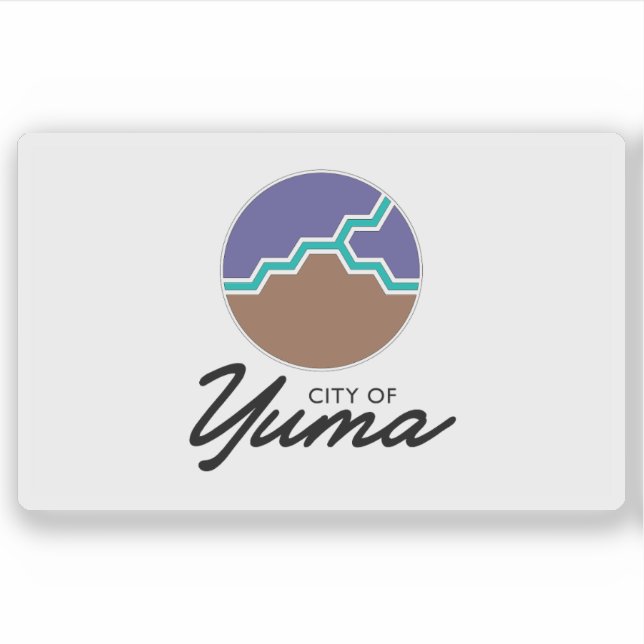 Flag of Yuma, Arizona, USA Sticker (Front)