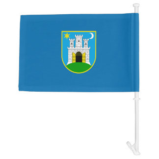 Flag of Zagreb, Croatia