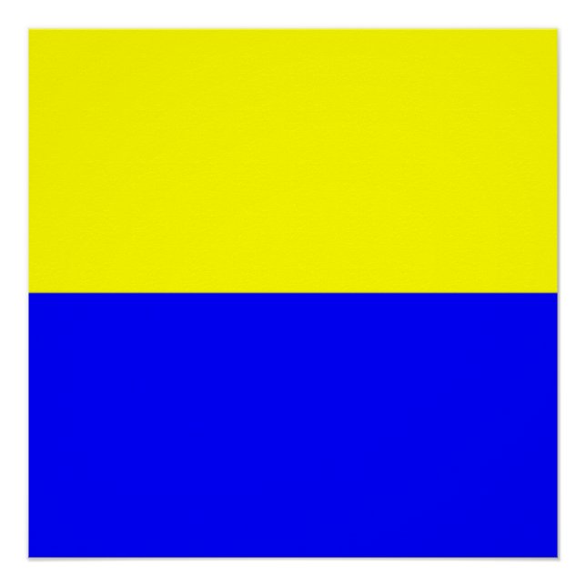 Flag of Zandvoort Poster (Front)