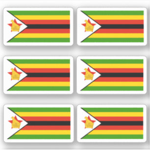 Flag of Zimbabwe - a collection Sticker
