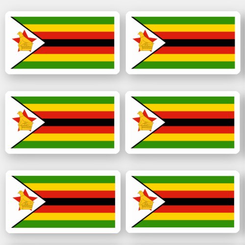Flag of Zimbabwe _ a collection Sticker