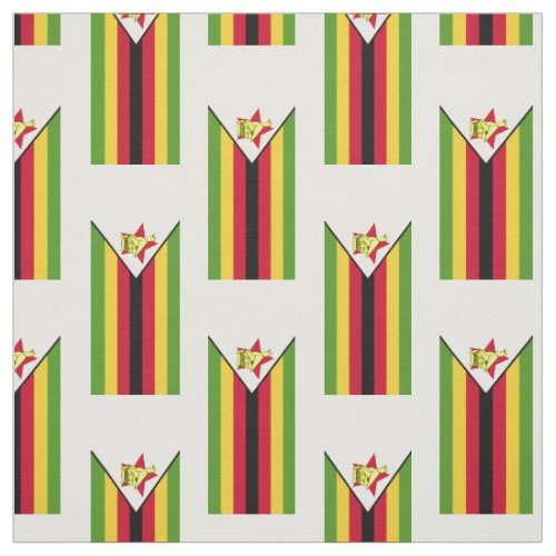 Flag of Zimbabwe Fabric