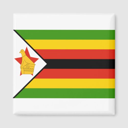 Flag of  Zimbabwe Magnet