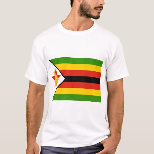 Flag of  Zimbabwe T_Shirt