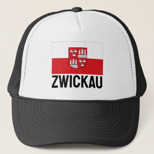 Flag of Zwickau Germany Trucker Hat